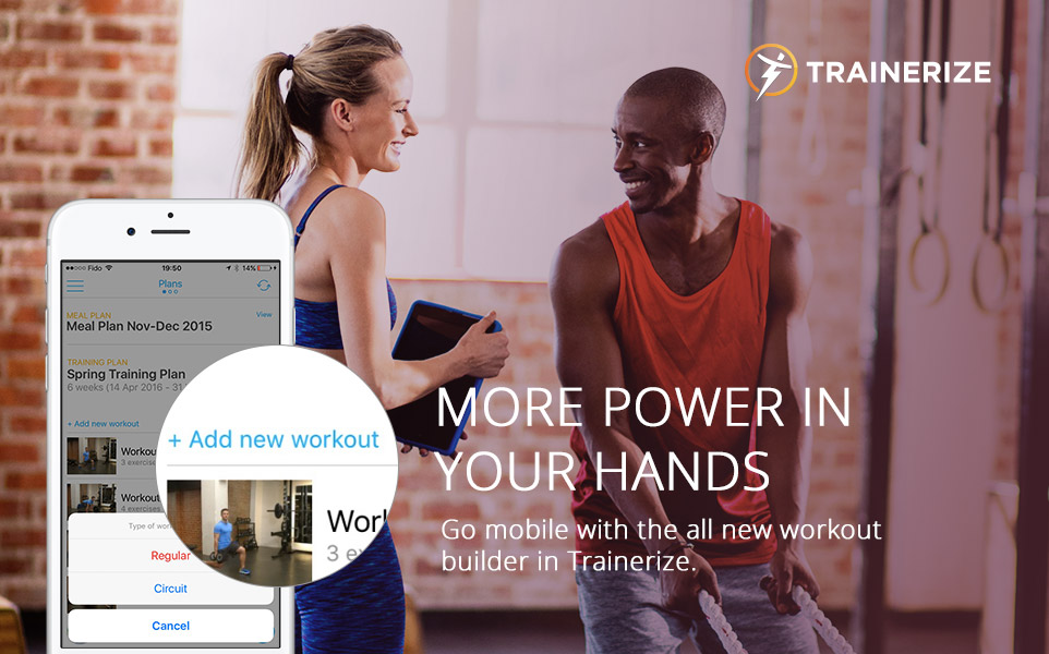 Trainerize Update:  Supercharge Your Business With The Mobile Workout Builder and Fitbit Beta Integration