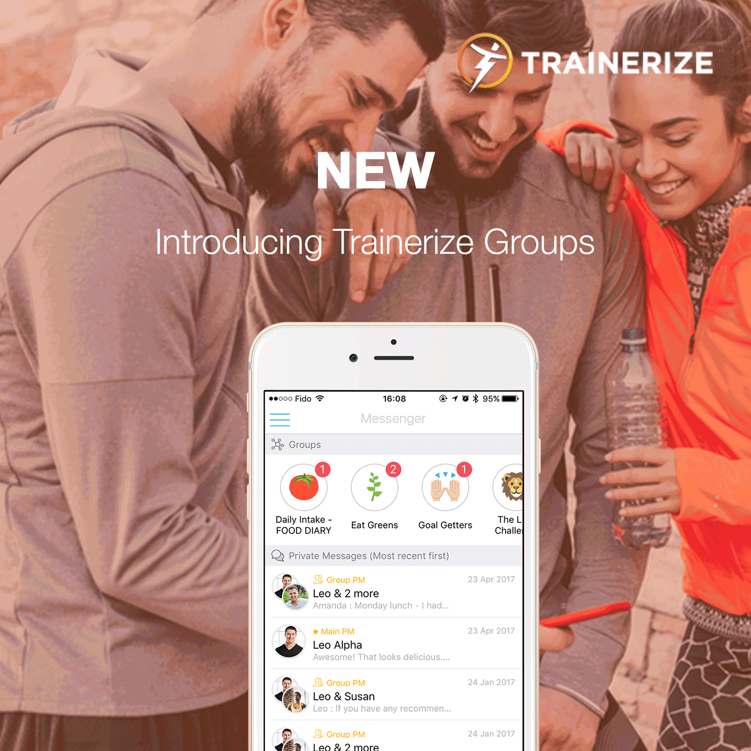 Trainerize Update: Introducing Trainerize Groups—The Next Level Client Communication