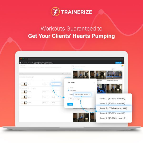Trainerize Update | Get Your Clients' Hearts Pumping with Cardio Intervals