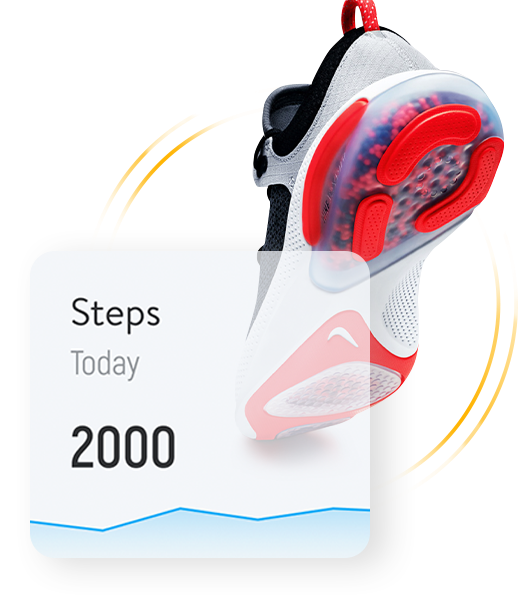 Steps: an example of the new data available in Trainerize with theApple Health and wearables integration.