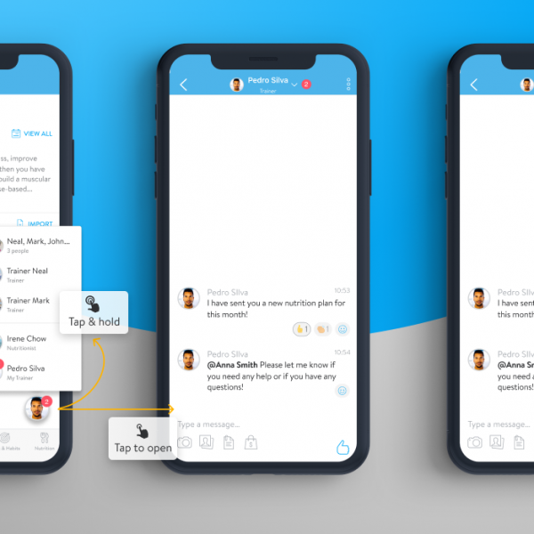 Chat Bubbles for Clients