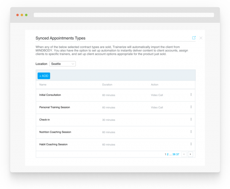 TRAINERIZE UPDATE Connect 11 with Clients Virtually with MINDBODY