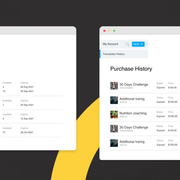 Purchases and Session Credits