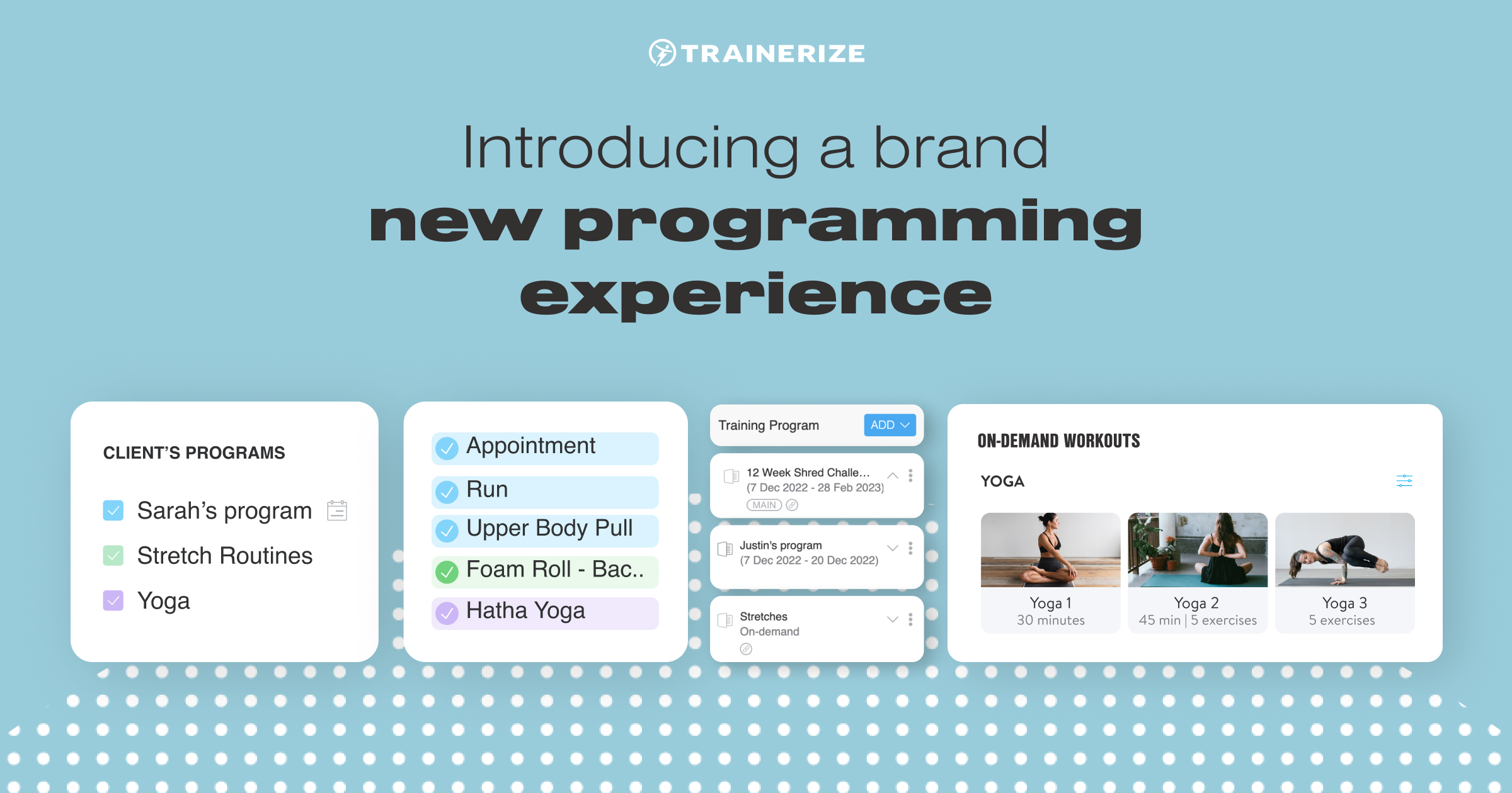 TRAINERIZE UPDATE | A Brand New Programming Experience in Trainerize ...