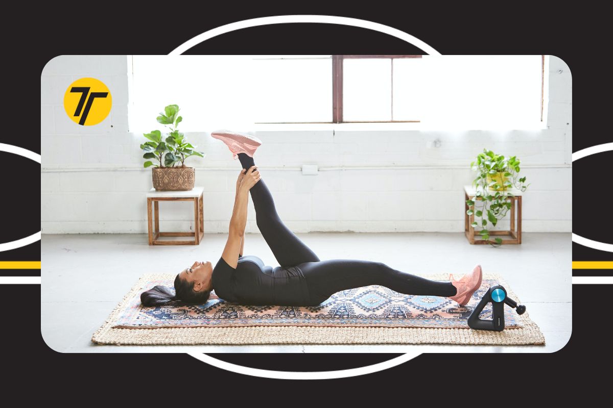 Woman doing yoga (featured image for best corporate wellness apps)