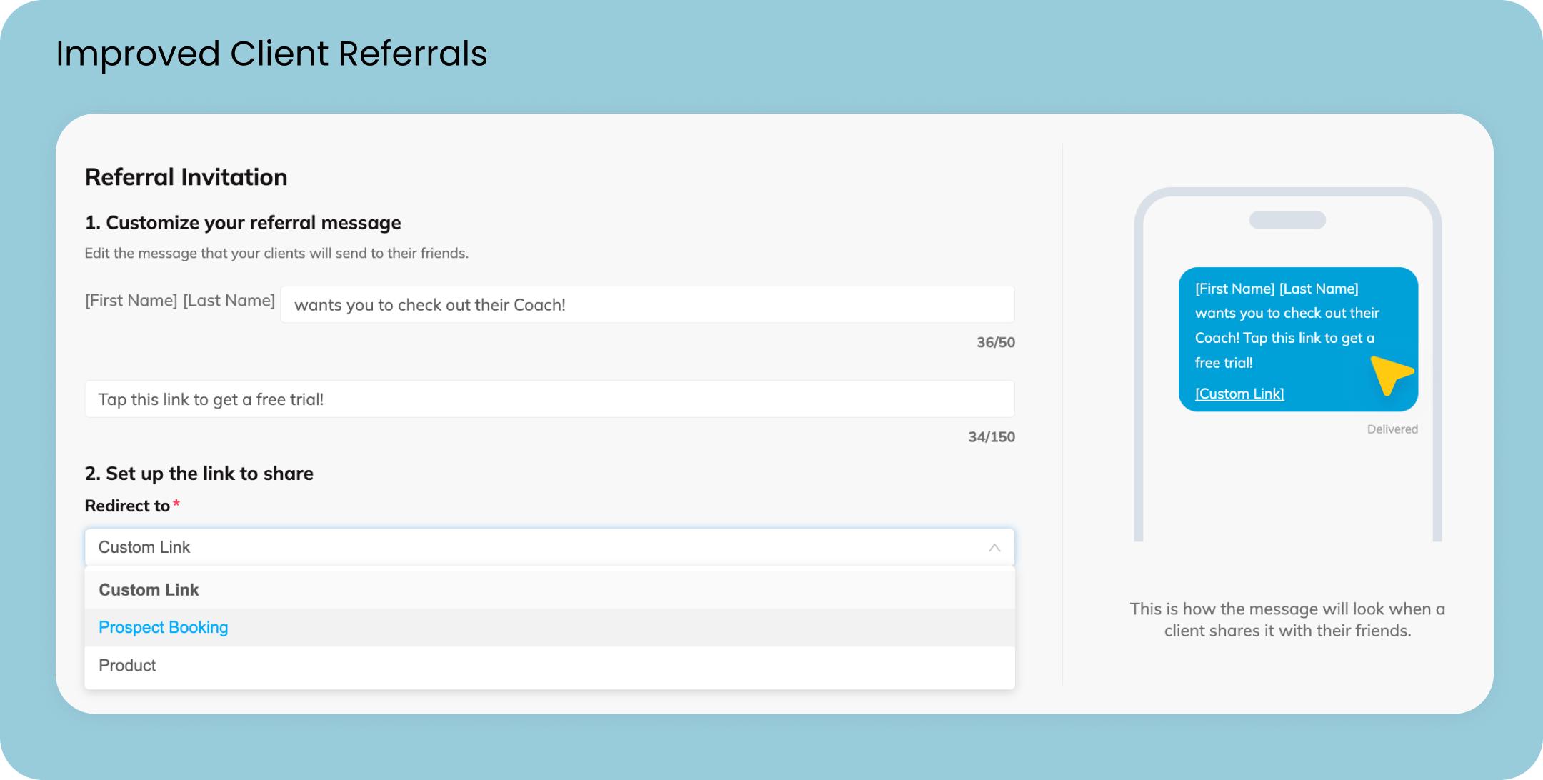 Improved Client Referrals