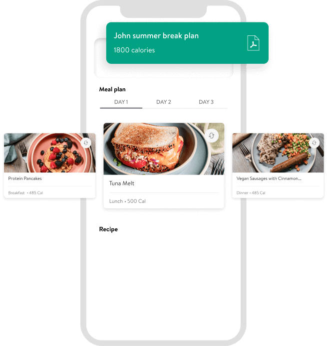 Meal Planning Screen
